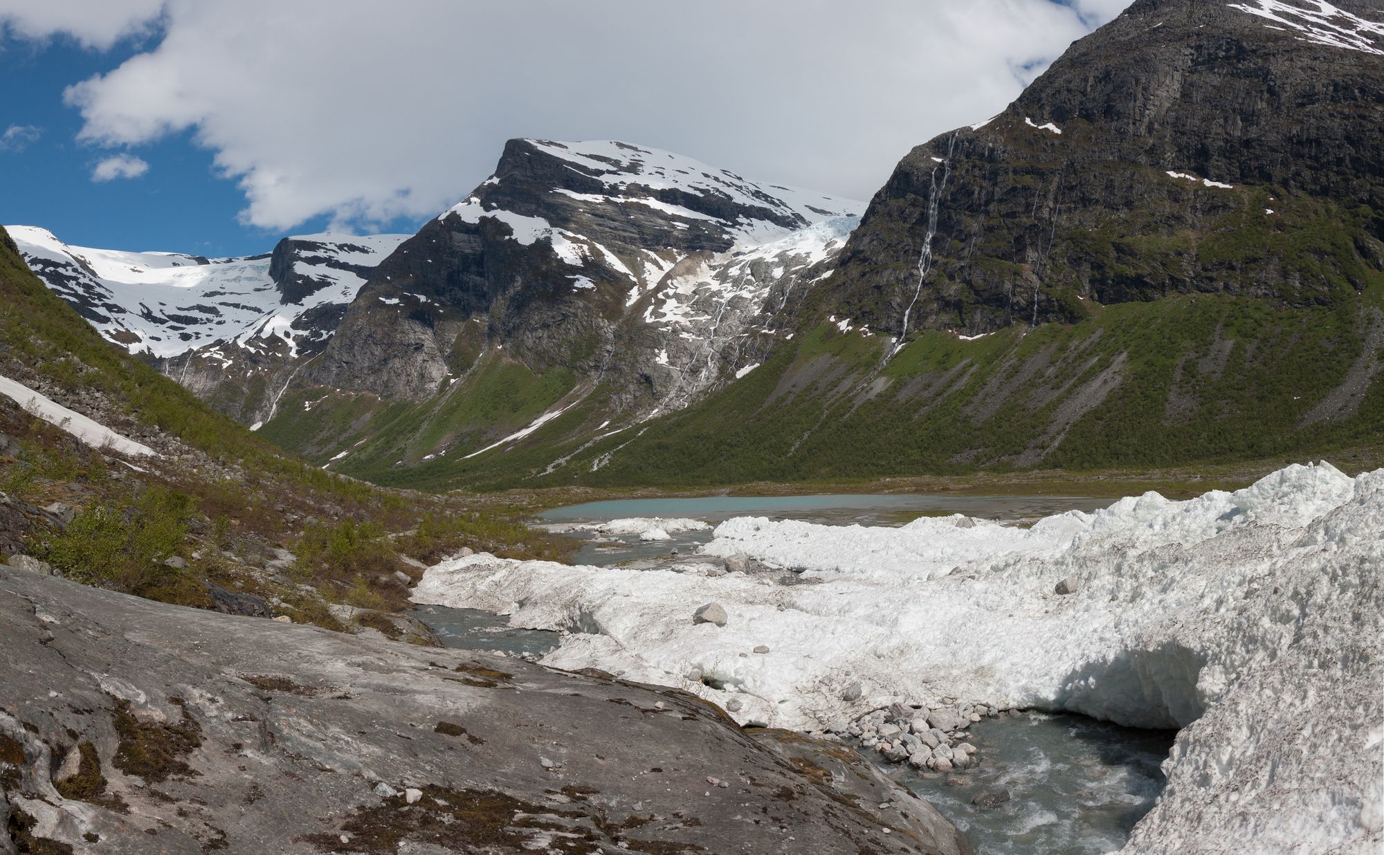 Bødalsbreen, Jostedalsbreen National Park, Norway. 