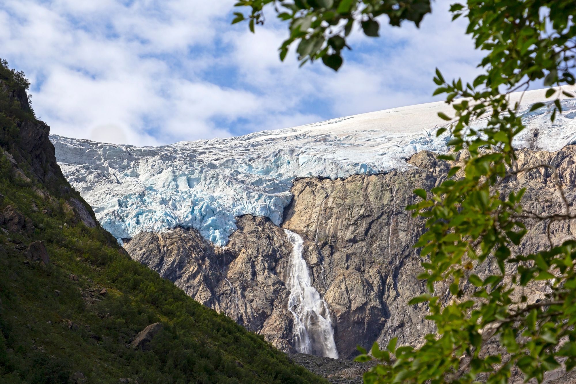 Folgefonna Glacier in the Hardanger region. Photo: Getty