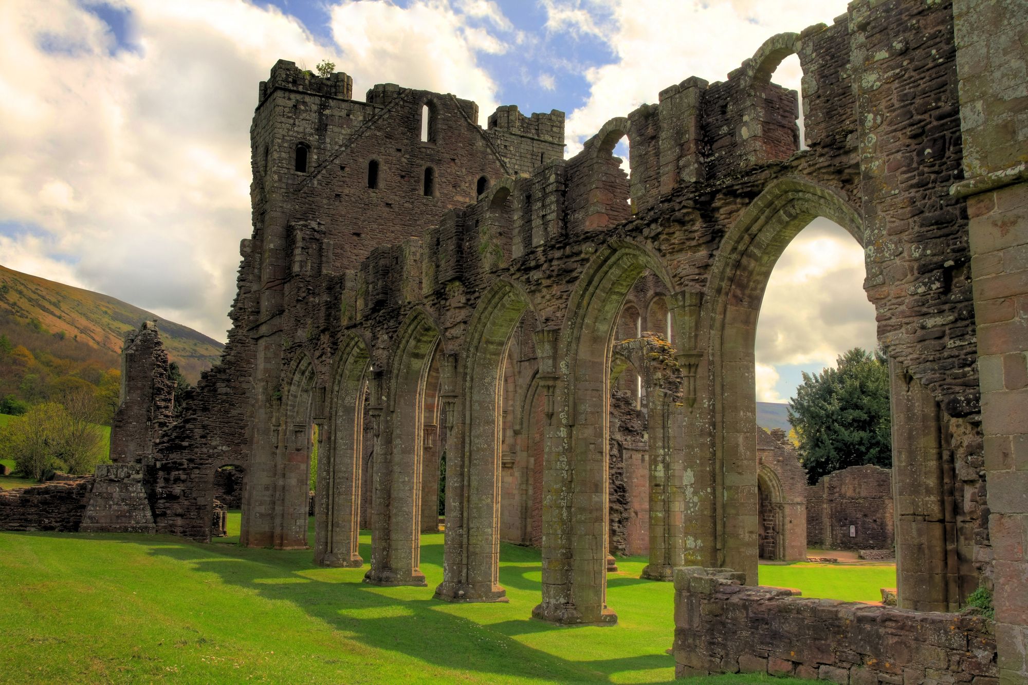 Llanthony Priory, in Wales.