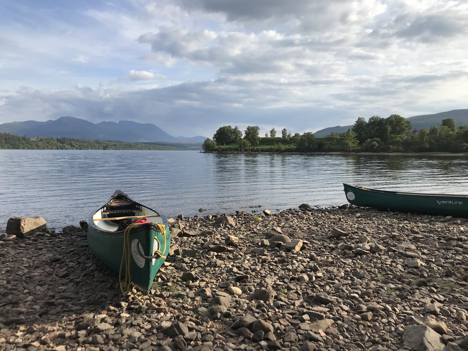 Canoe, Great Glen, Scotland
