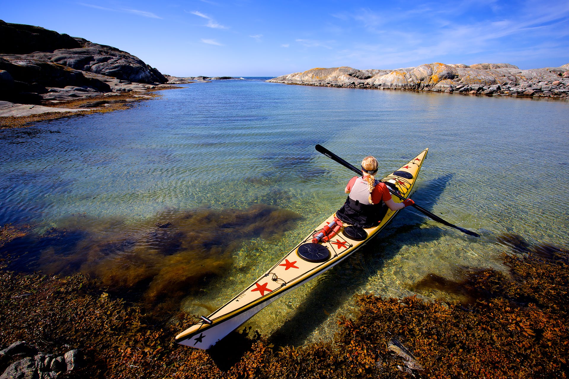 Kayaking, Saint Anna Archipelago, Sweden