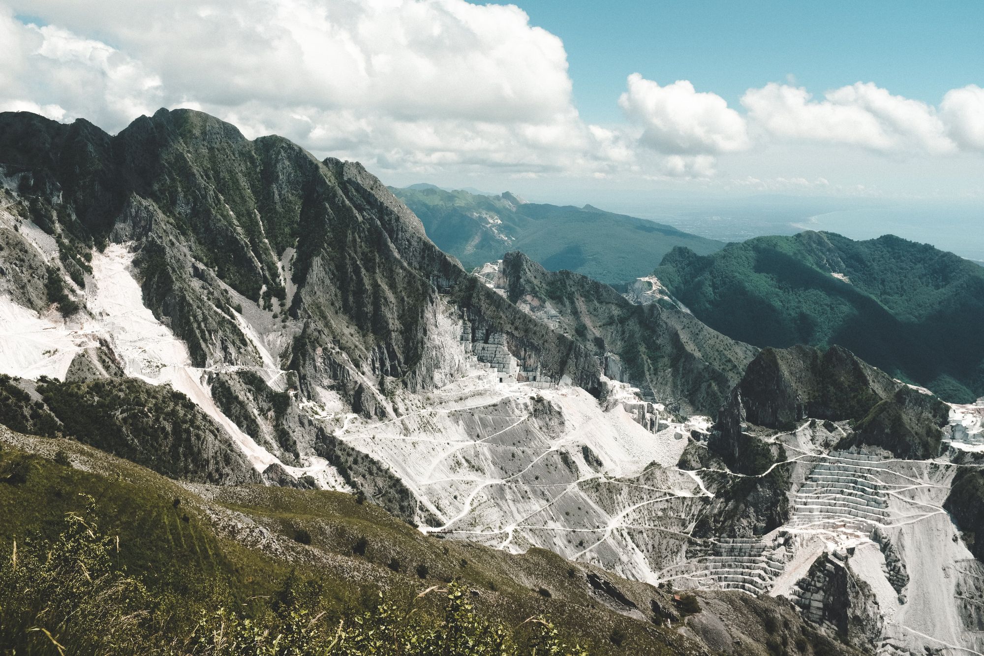 The incredible Alpi Apuane. 