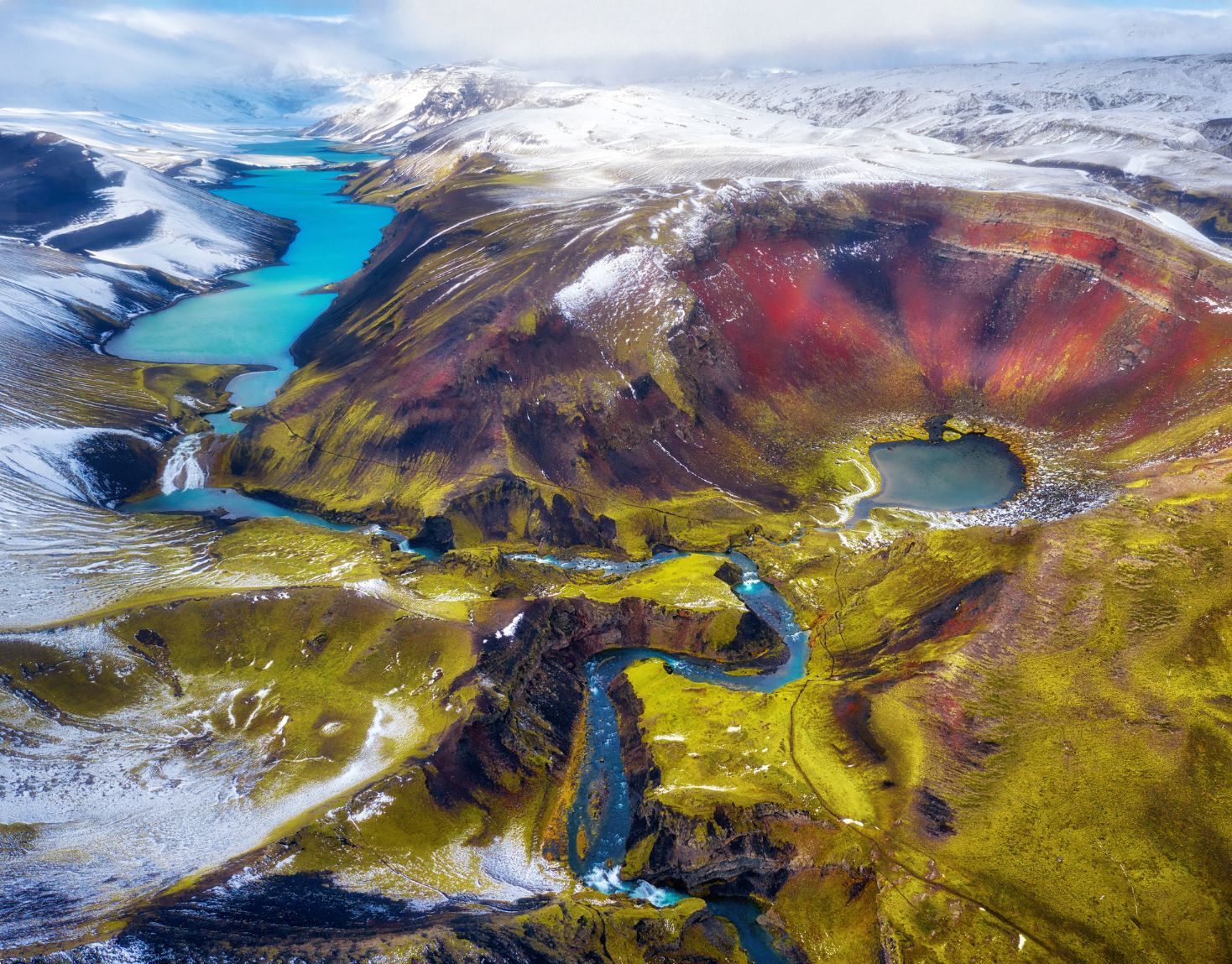 The stunning craters, rivers and lagoons of Iceland's highlands