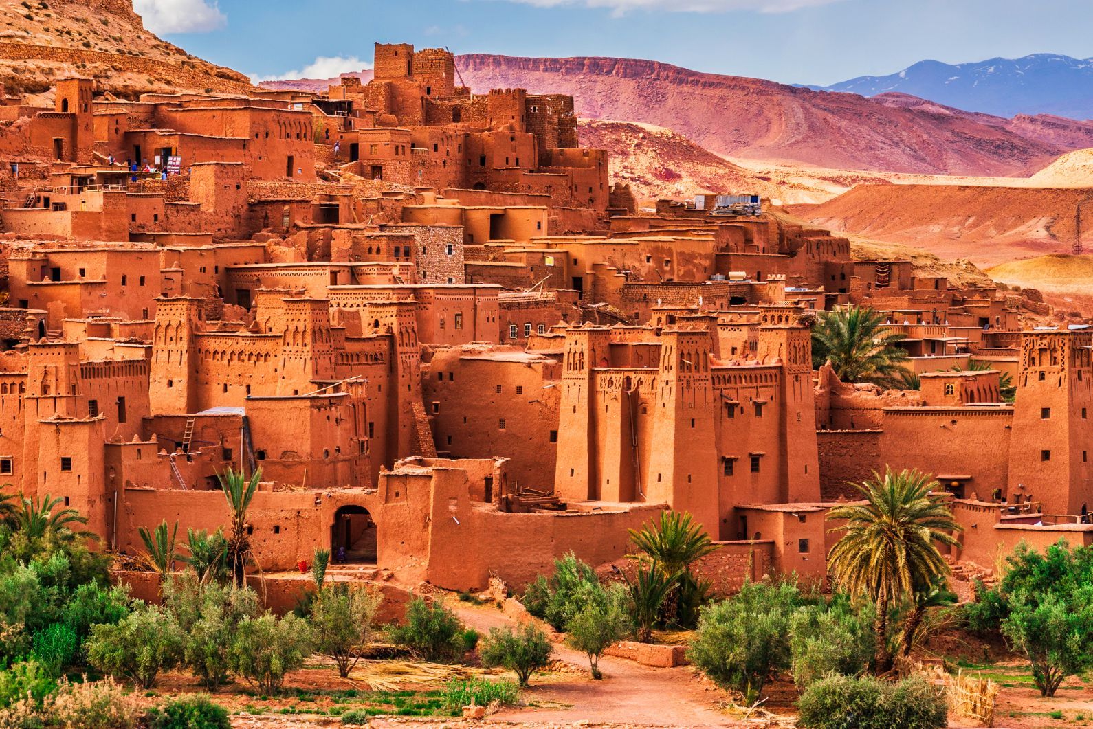 Ait Benhaddou, an ancient city in Morocco
