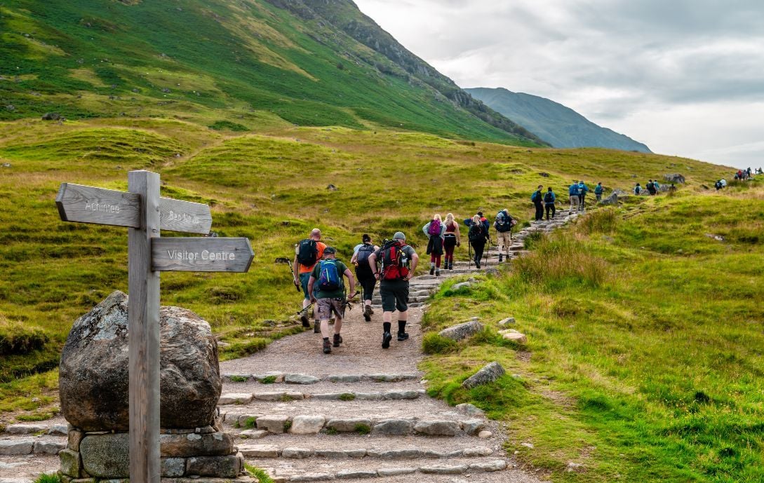 ben nevis tourist route car park