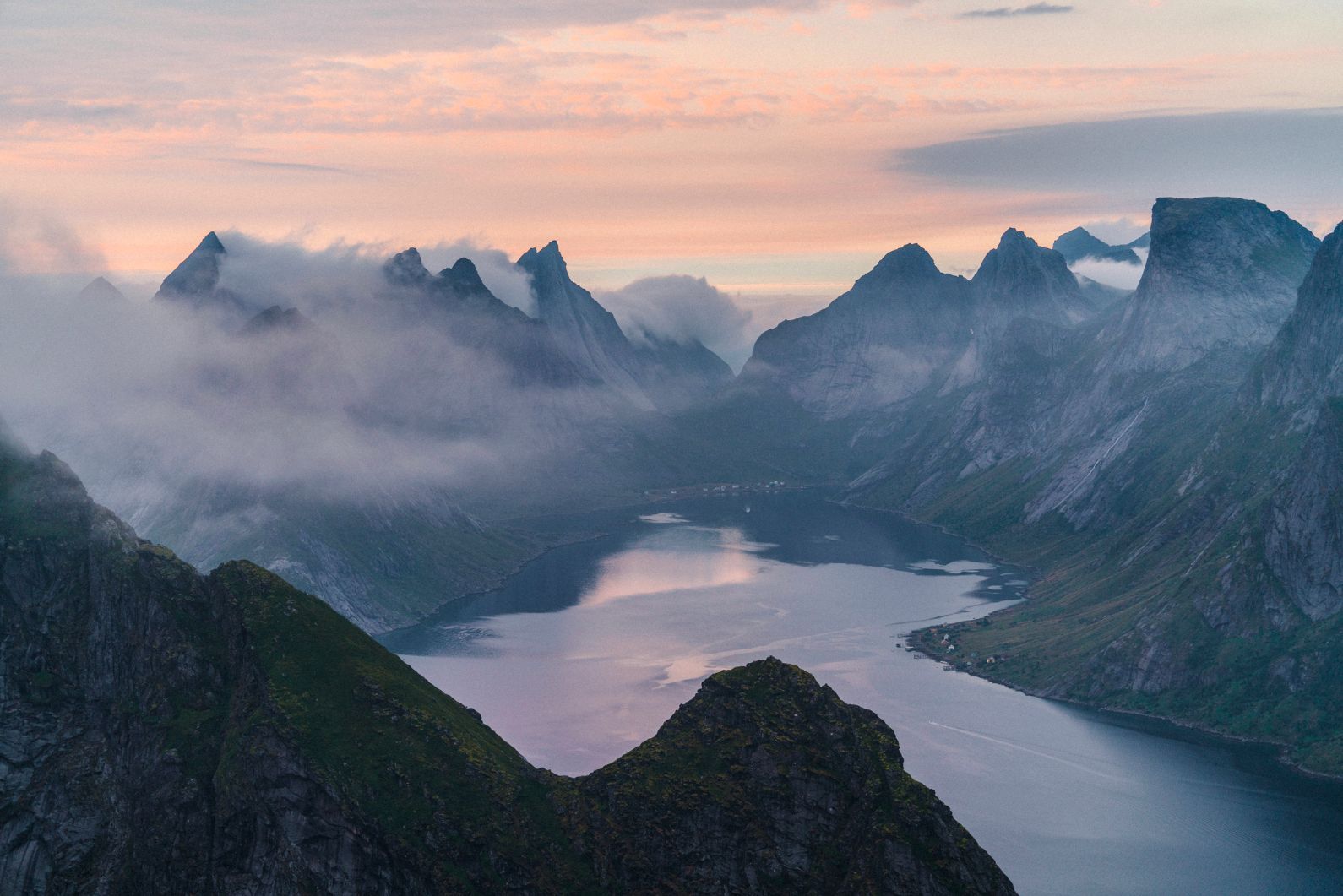 Few landscapes are more amazing than the remarkable fjords of Norway, with walls rising high around a sea inlet. Photo: Getty