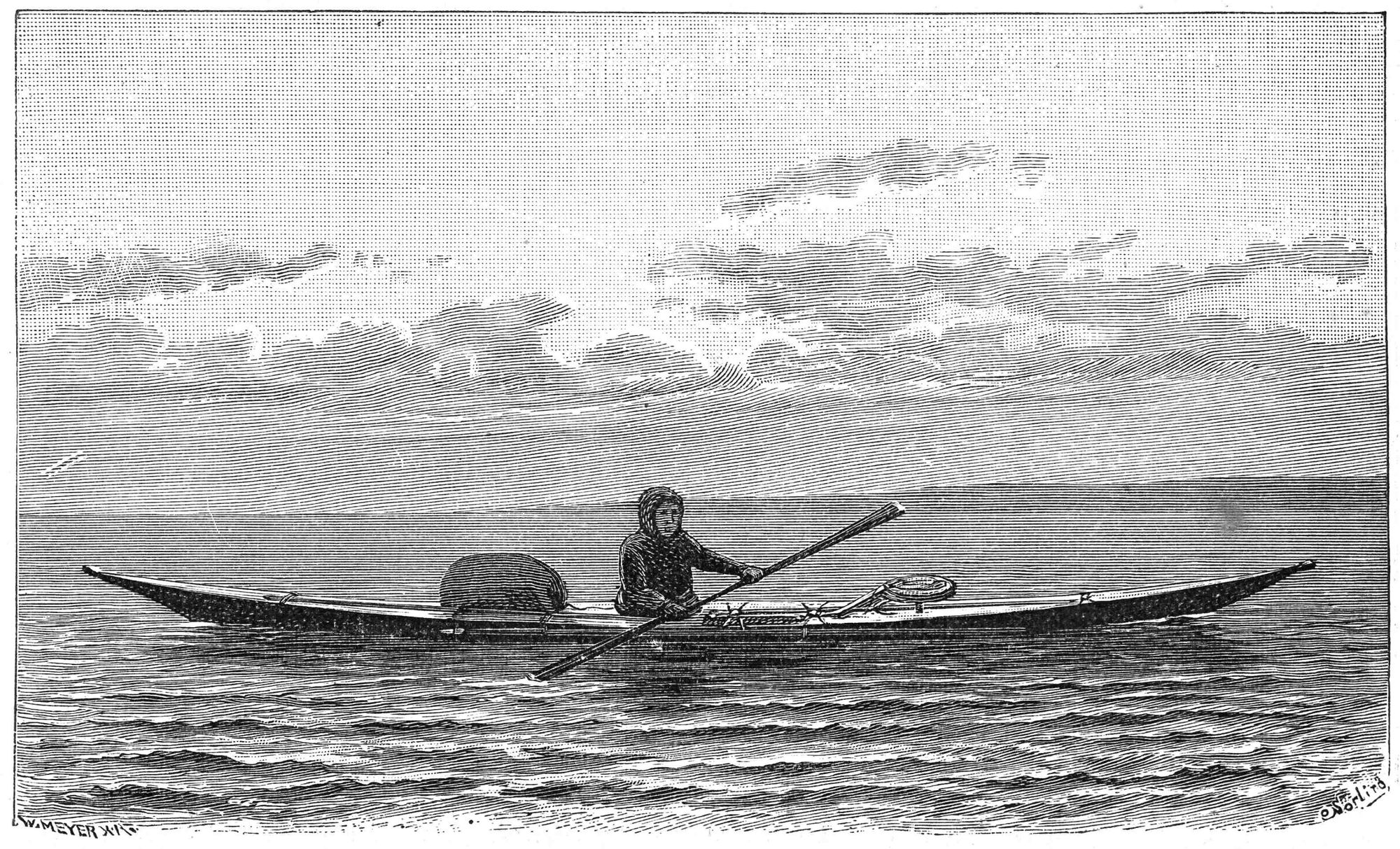 history of kayaking