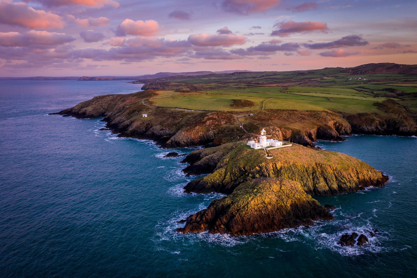 We had to include at least one coastal option, right? Pembrokeshire in Wales offers stunning coastal views. Photo: Getty