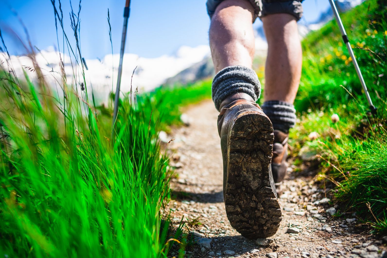 A good set of hiking boots are essential