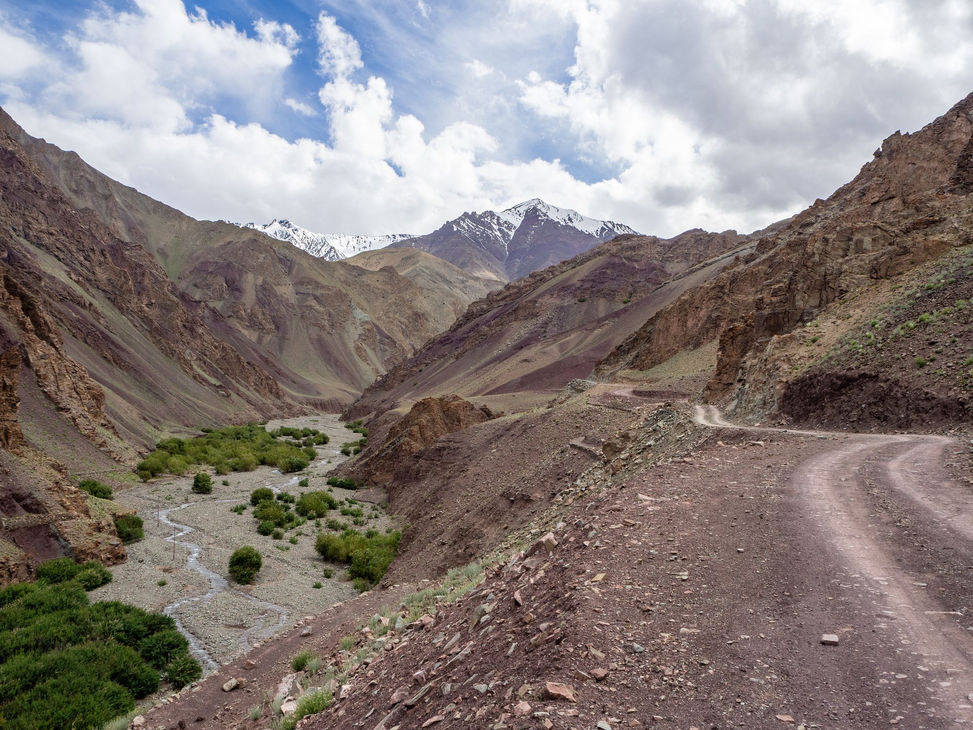 The Markha Valley in Ladakh, India.