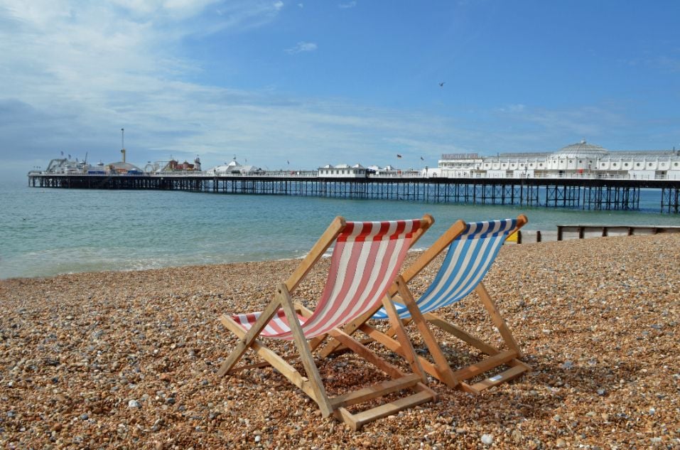 Did someone say beach? Cycle from London to the seaside at Brighton. Photo: Getty