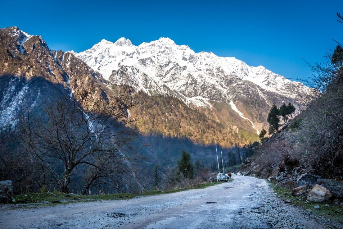 The Singalila Ridge, North Sikkim, India