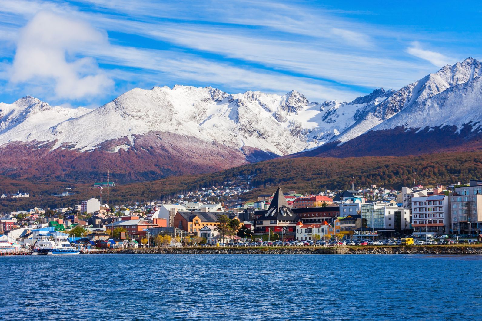 Ushuaia, the capital of the Tierra del Fuego province in Argentina. Photo: Getty