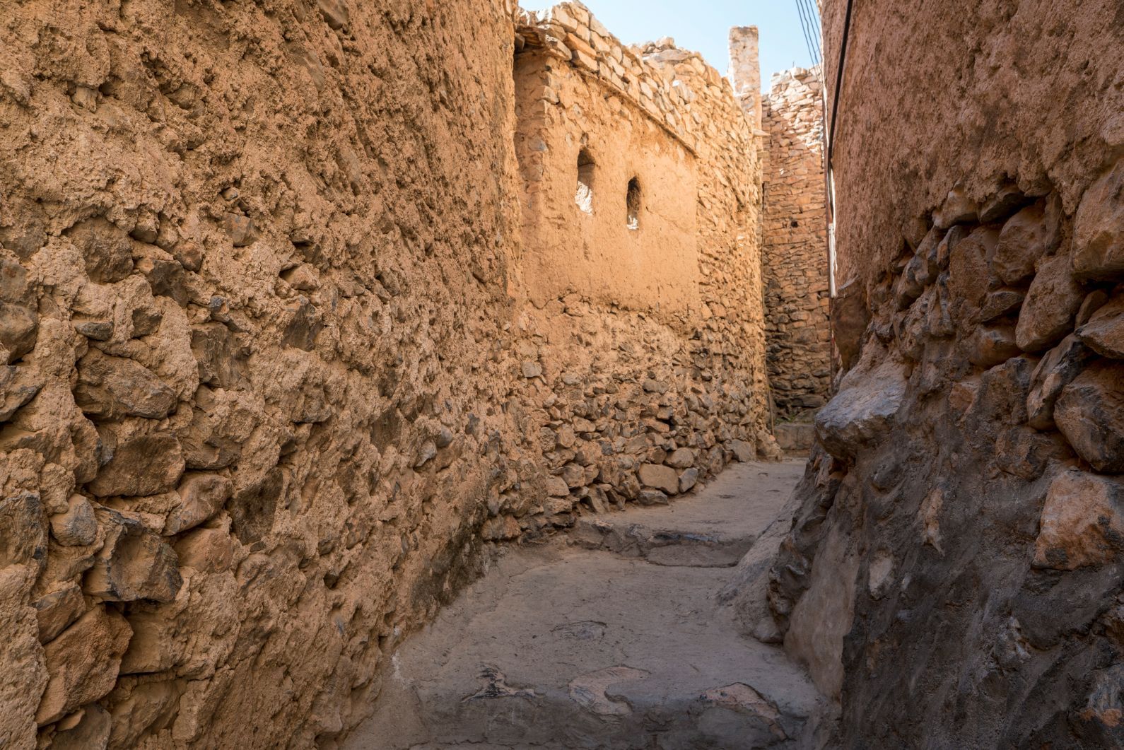 The Omani mud village of Misfat Al Abriyeen