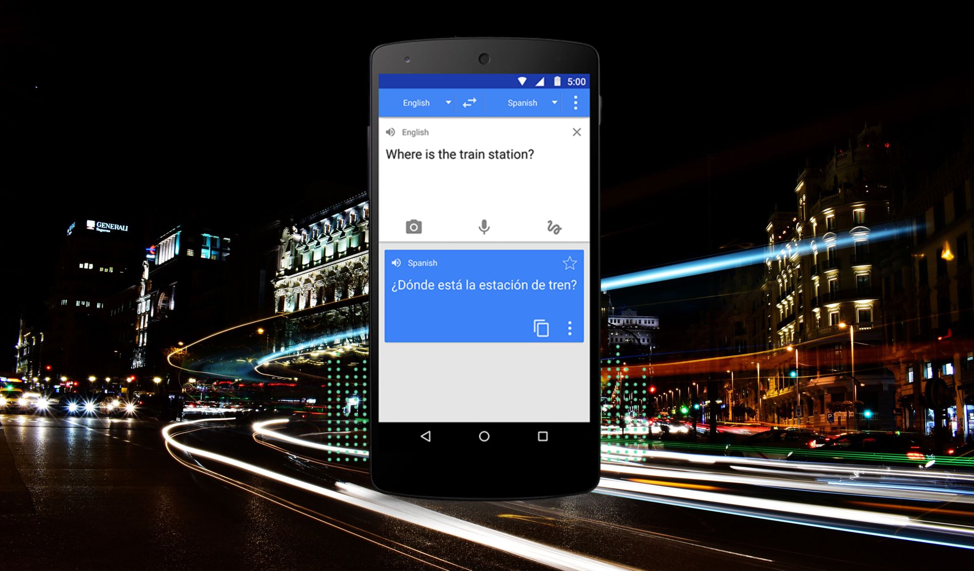 Google Translate is a simple app, but one which can be absolutely invaluable when away from internet abroad.