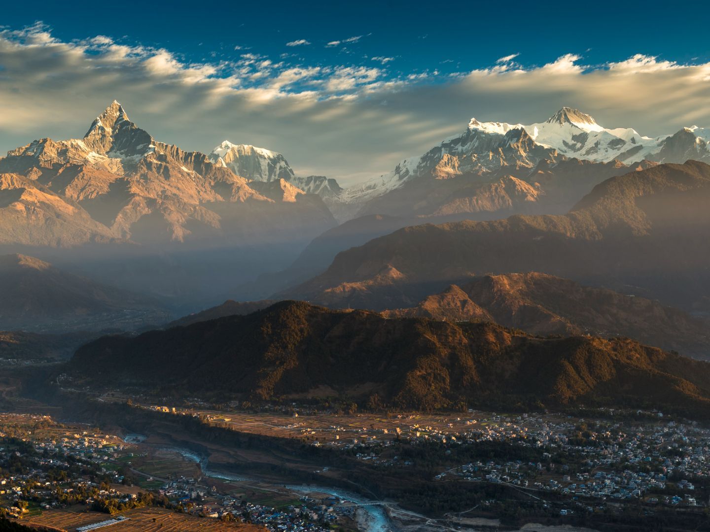 Sarangkot Mountain in Nepal