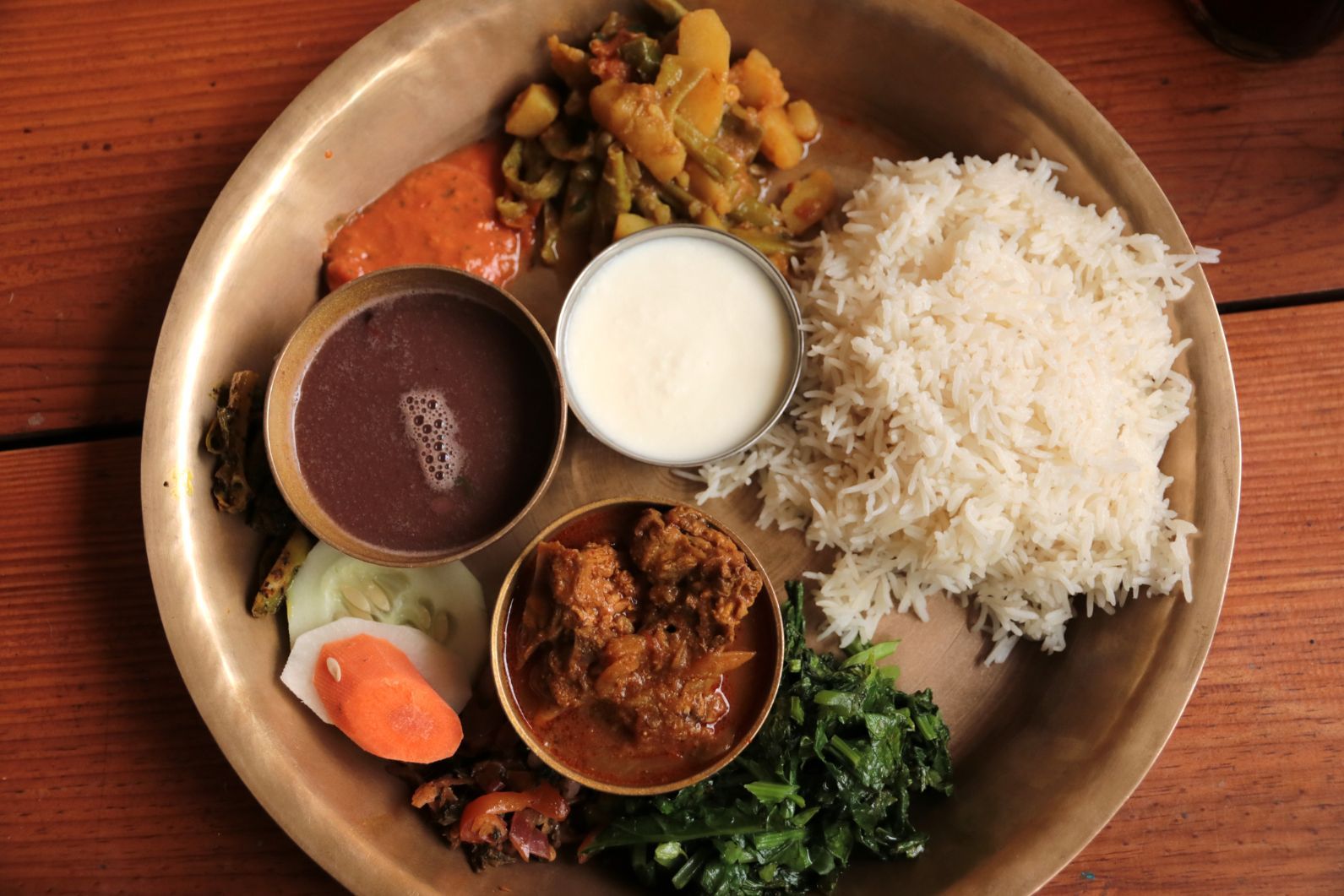 Trekking in Nepal. If you like dal bhat, then Nepal is definitely the country for you.