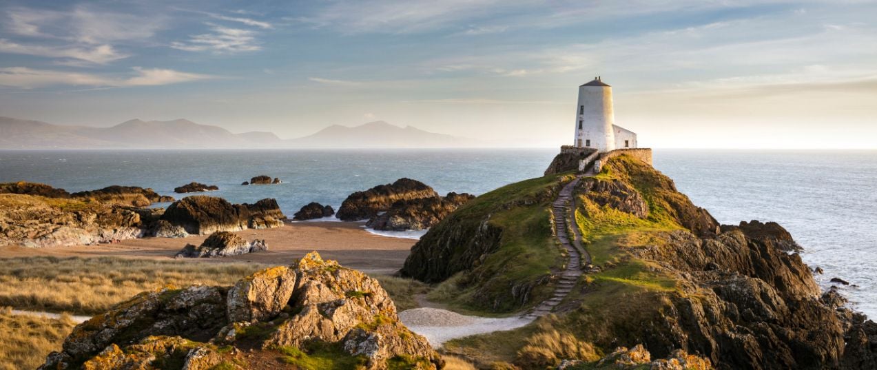 Twr Mawr lighthouse on Anglesey, North Wales. Photo: Getty