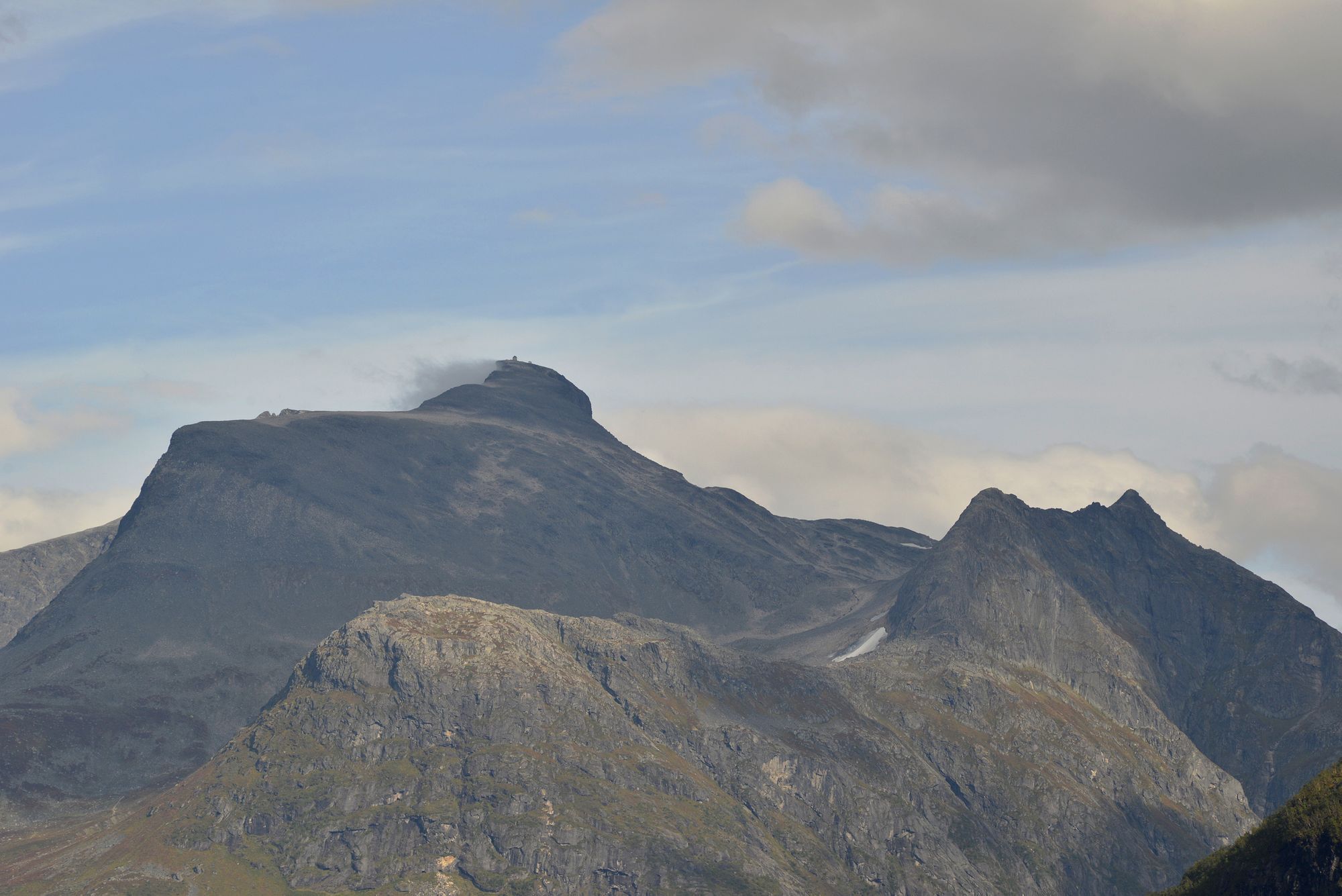 The view of Mount Skala, a beautiful place for hiking.