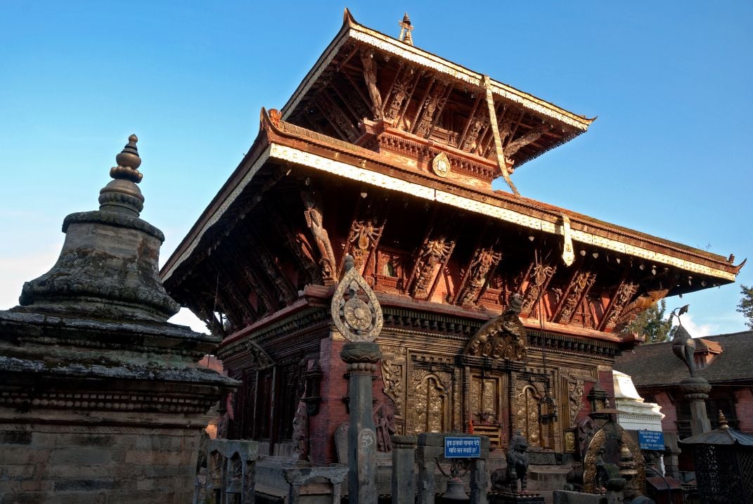 The Changu Narayan temple, in Nepal