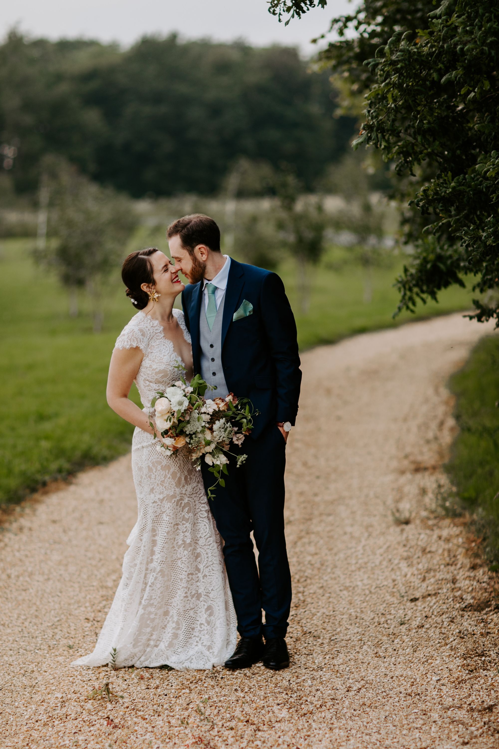 A wedding day photo.