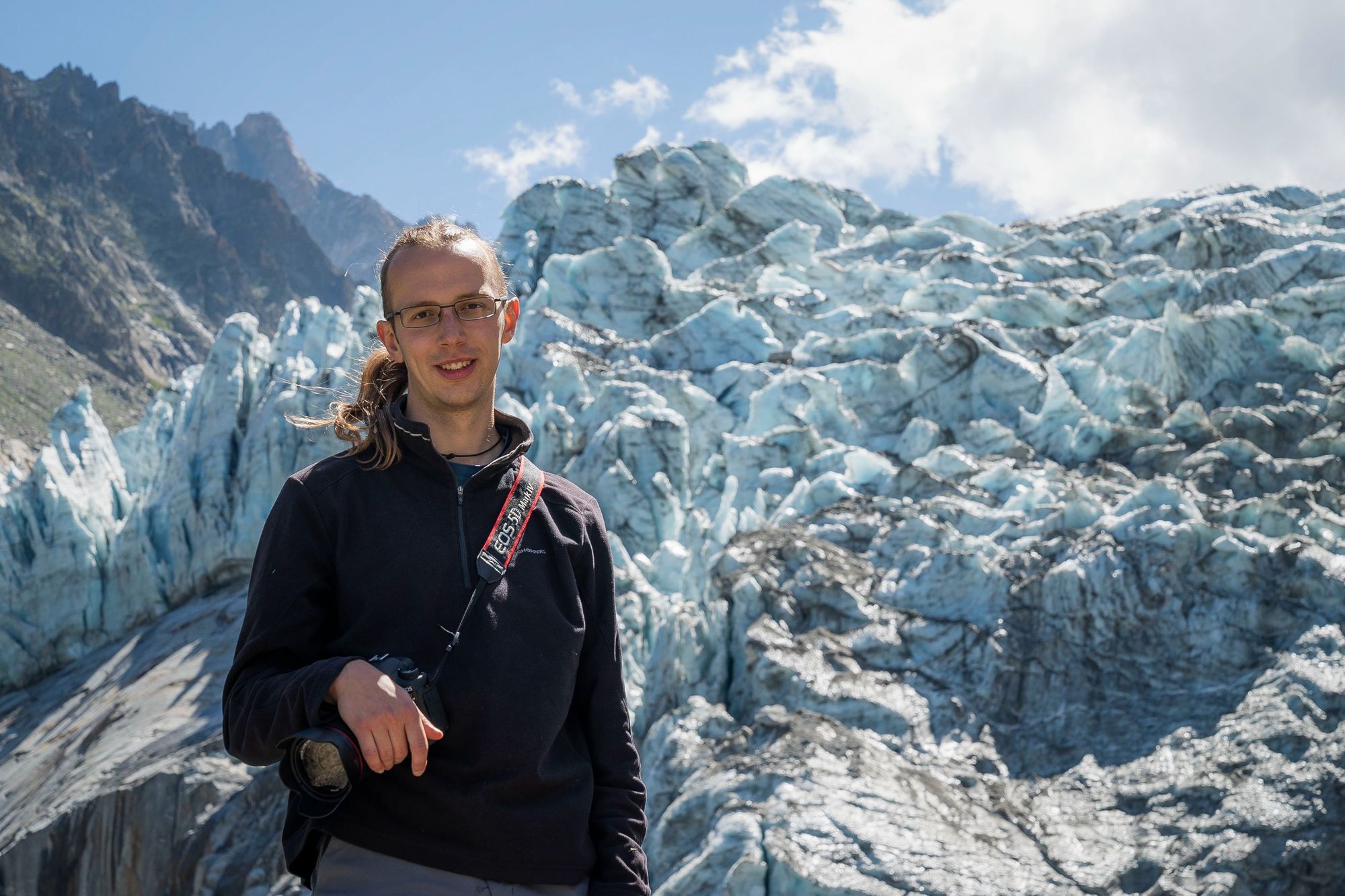 Kieran Baxter, director and producer of the short film 'After Ice'