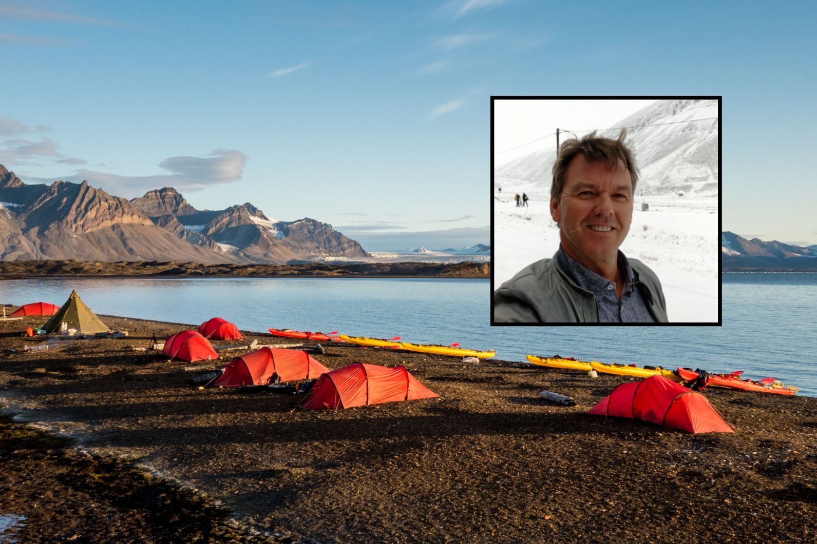 Arne Kristofferson has 30 years of guiding experience in Svalbard