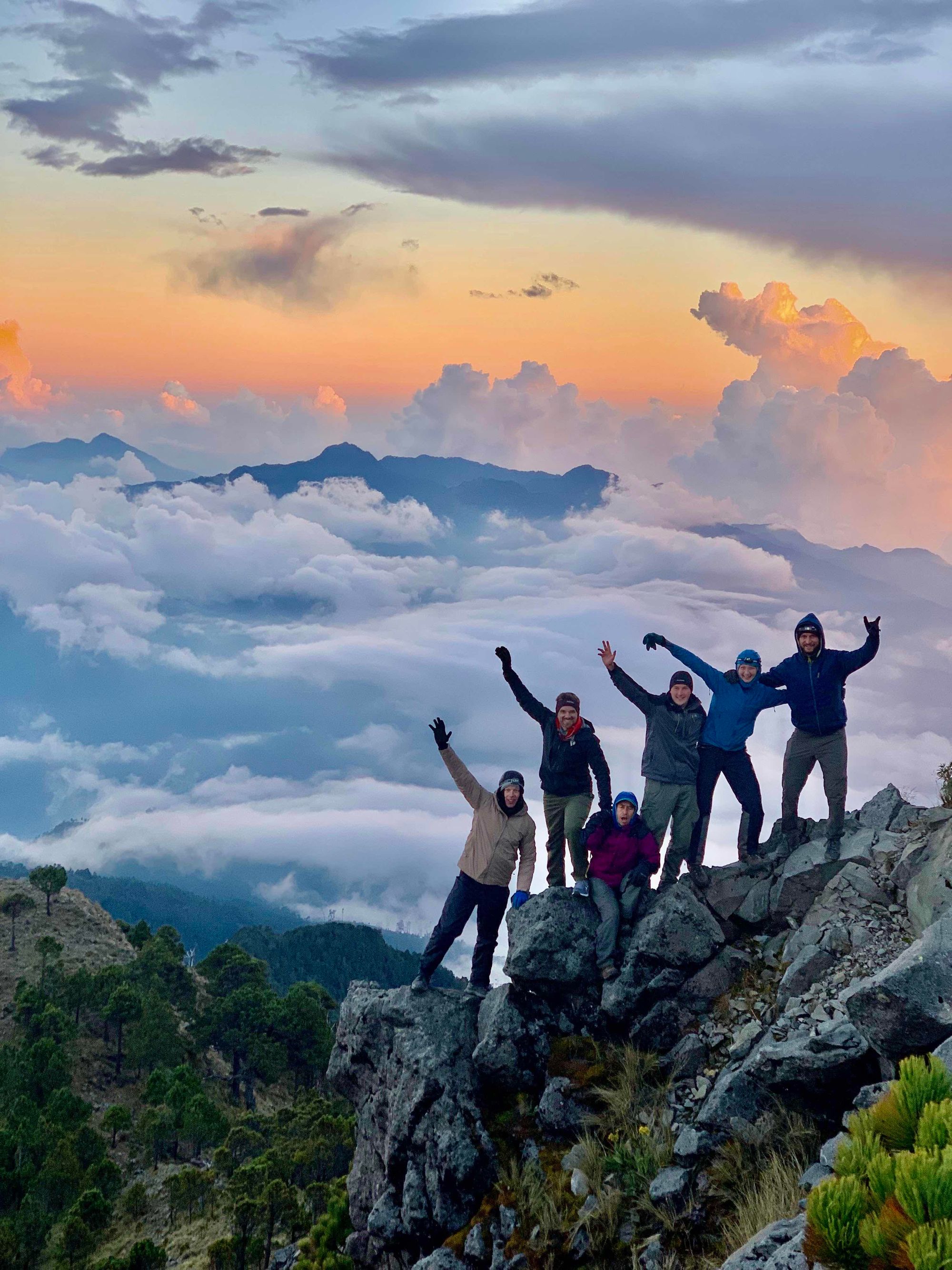 Not there yet! The false summit of Tajumulco in Guatemala. Photo: Aleks Khapun