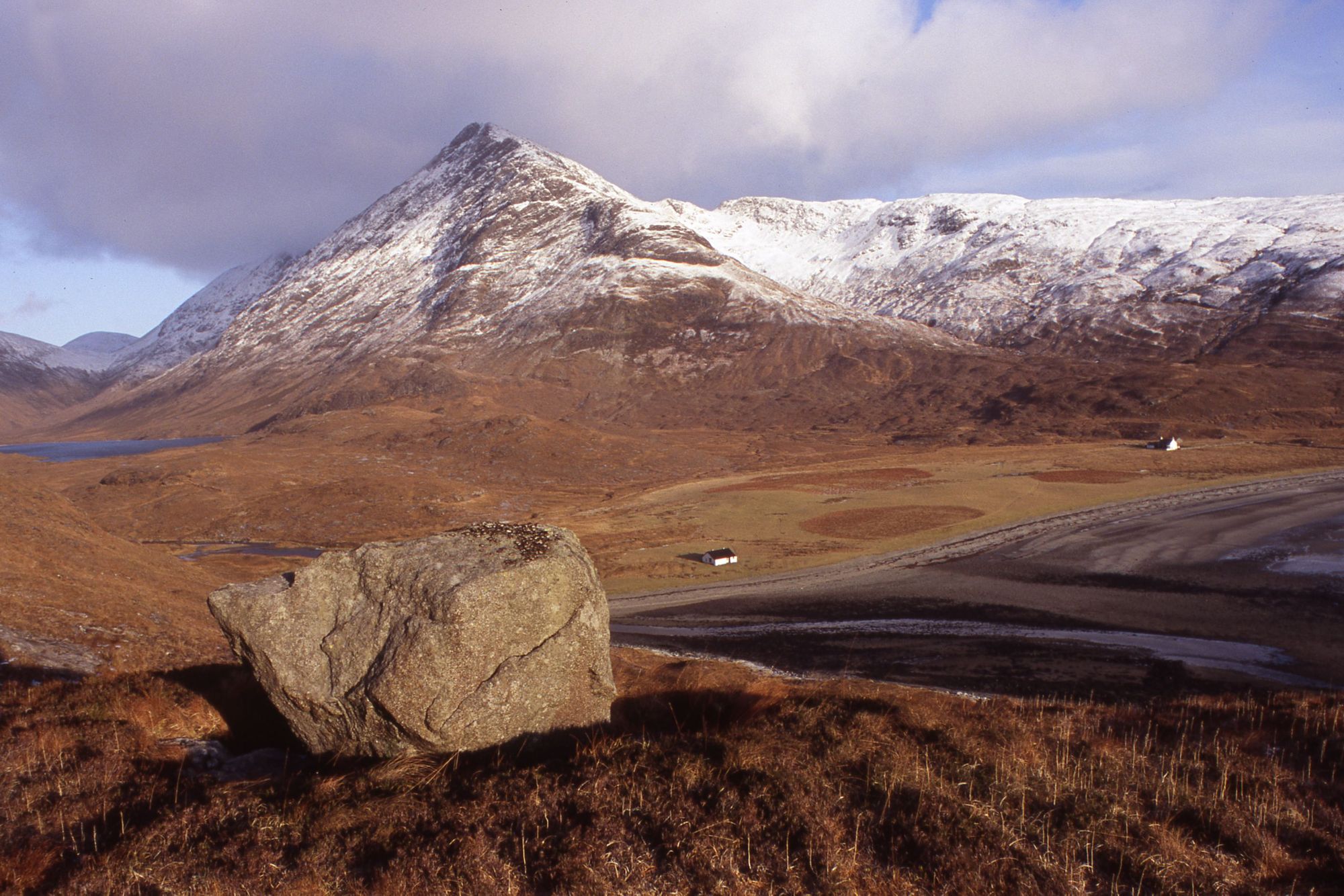 The south ridge of Blaven, which rises up from the lodges at Camasunary Bay. Photo: Andrew Dempster