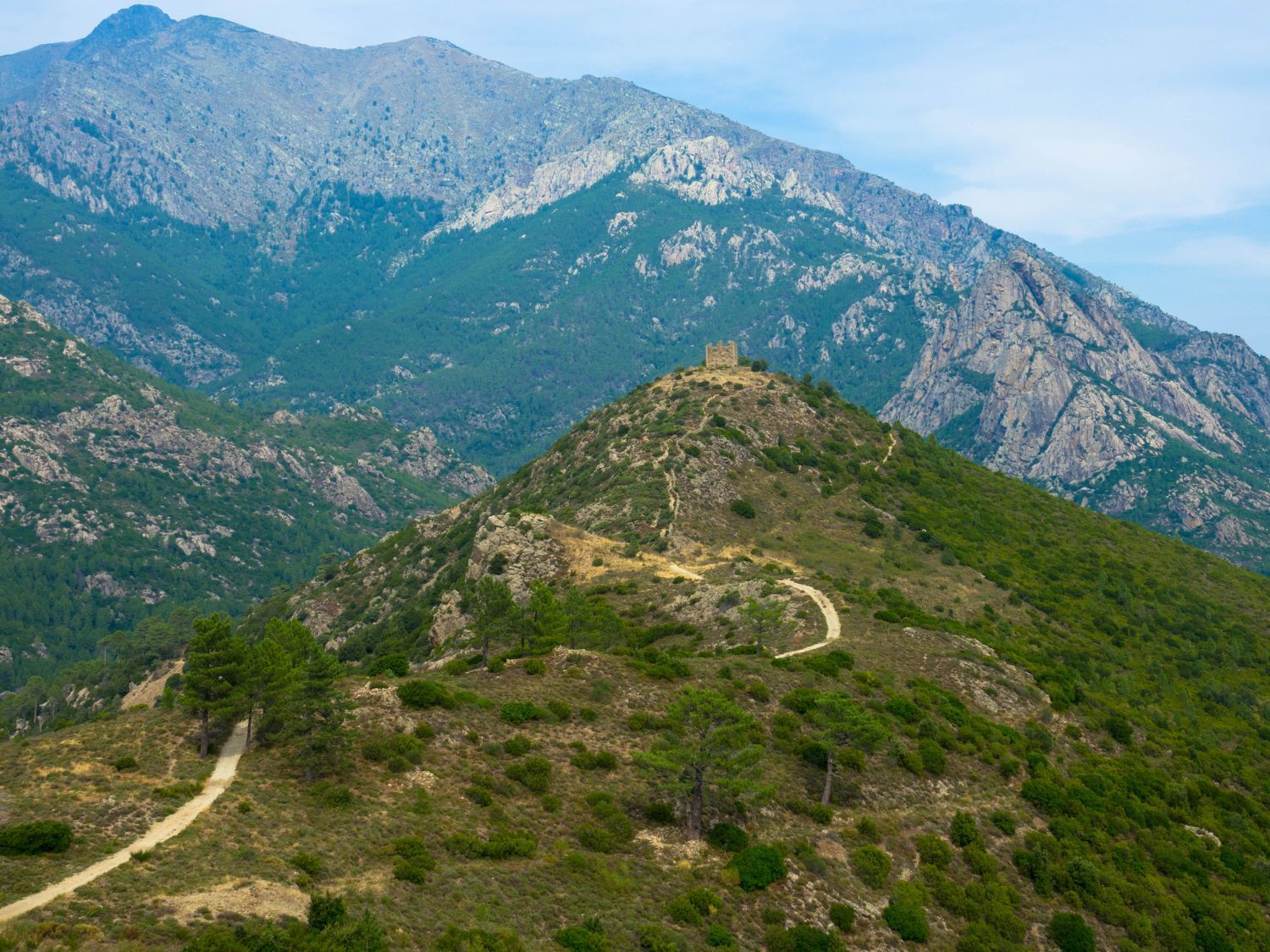 The Bavella Mountains on Corsica's GR20 trail