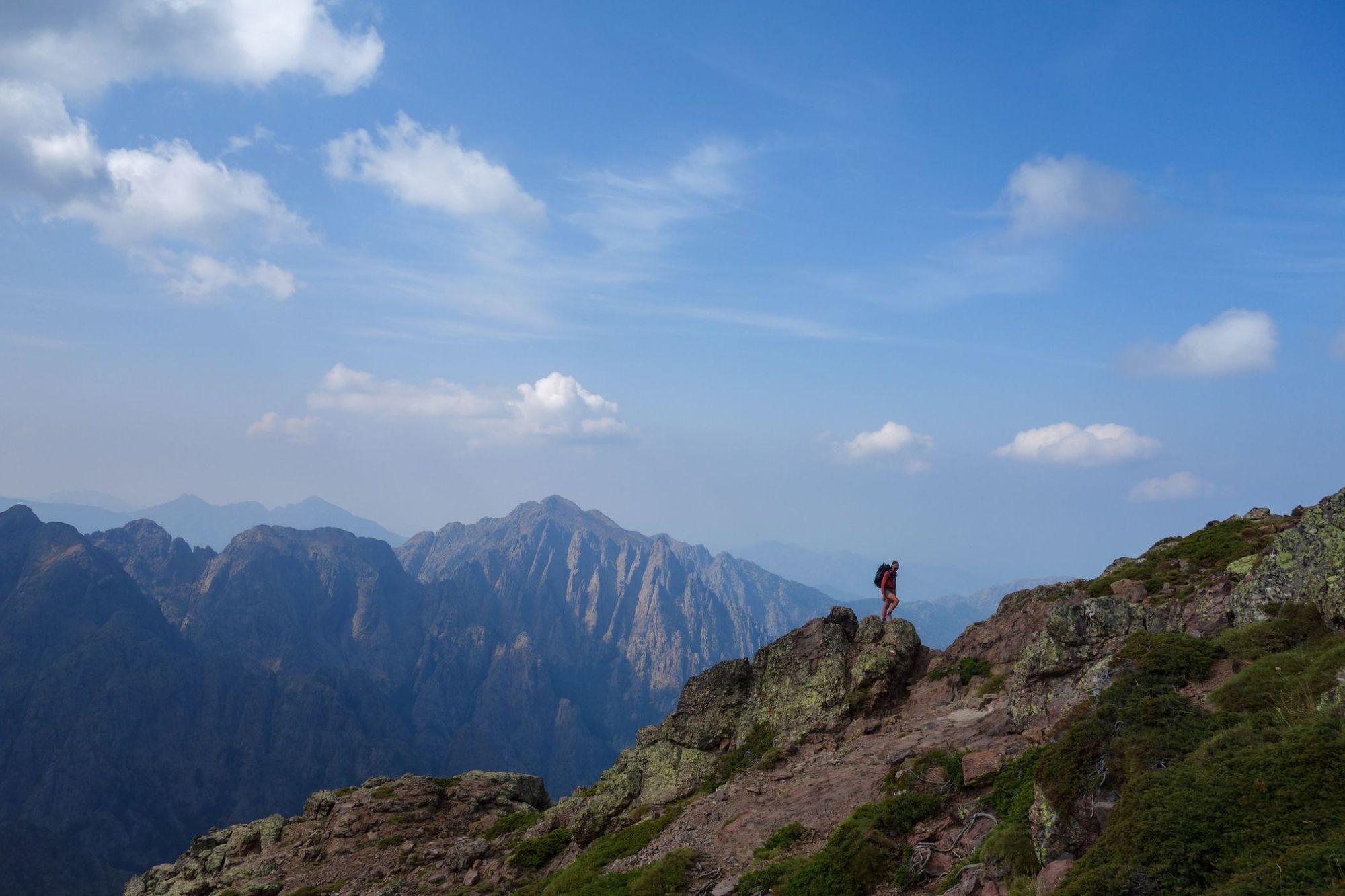 Mountains in Corsica.