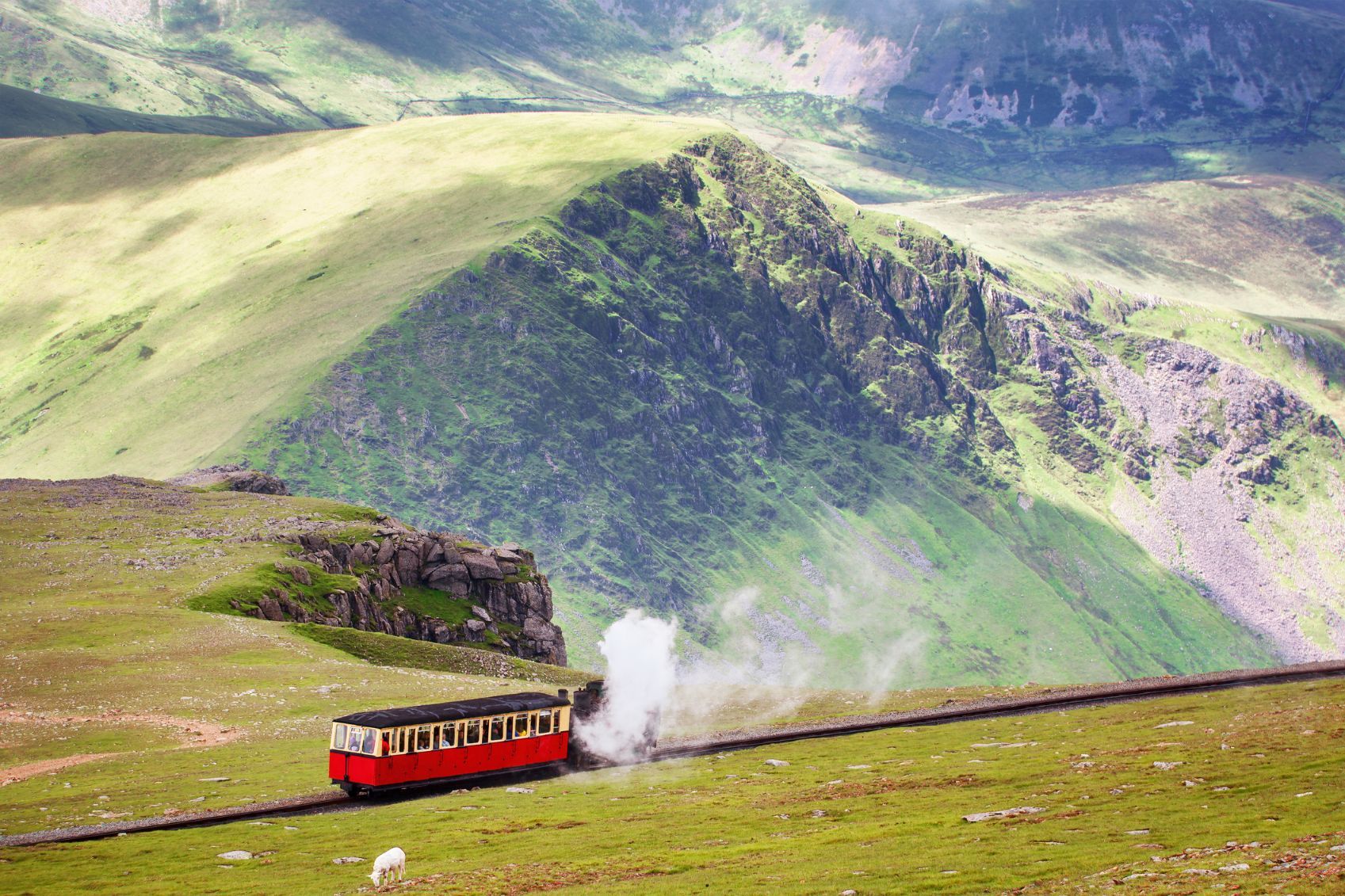 The Snowdon Mountain Railway was first established more than 100 years ago, and continued to run today. Photo: Getty