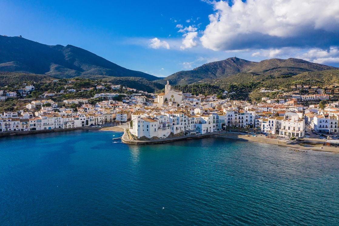 The gorgeous city of Cadaques, on the Spanish coast.