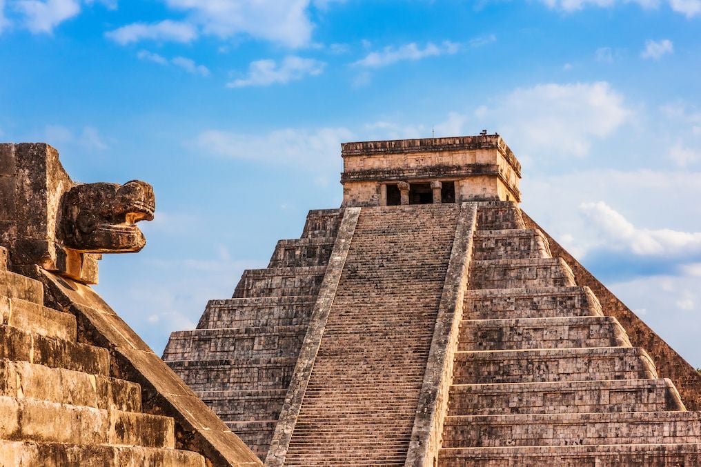 The sacred Mayan city of Chichén Itzá.