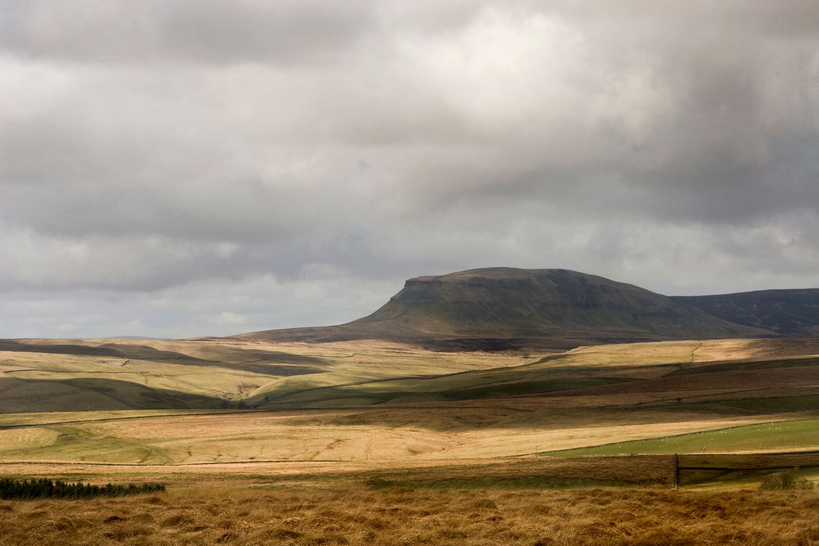 Pen-Y-Ghent, the first of the three peaks. 