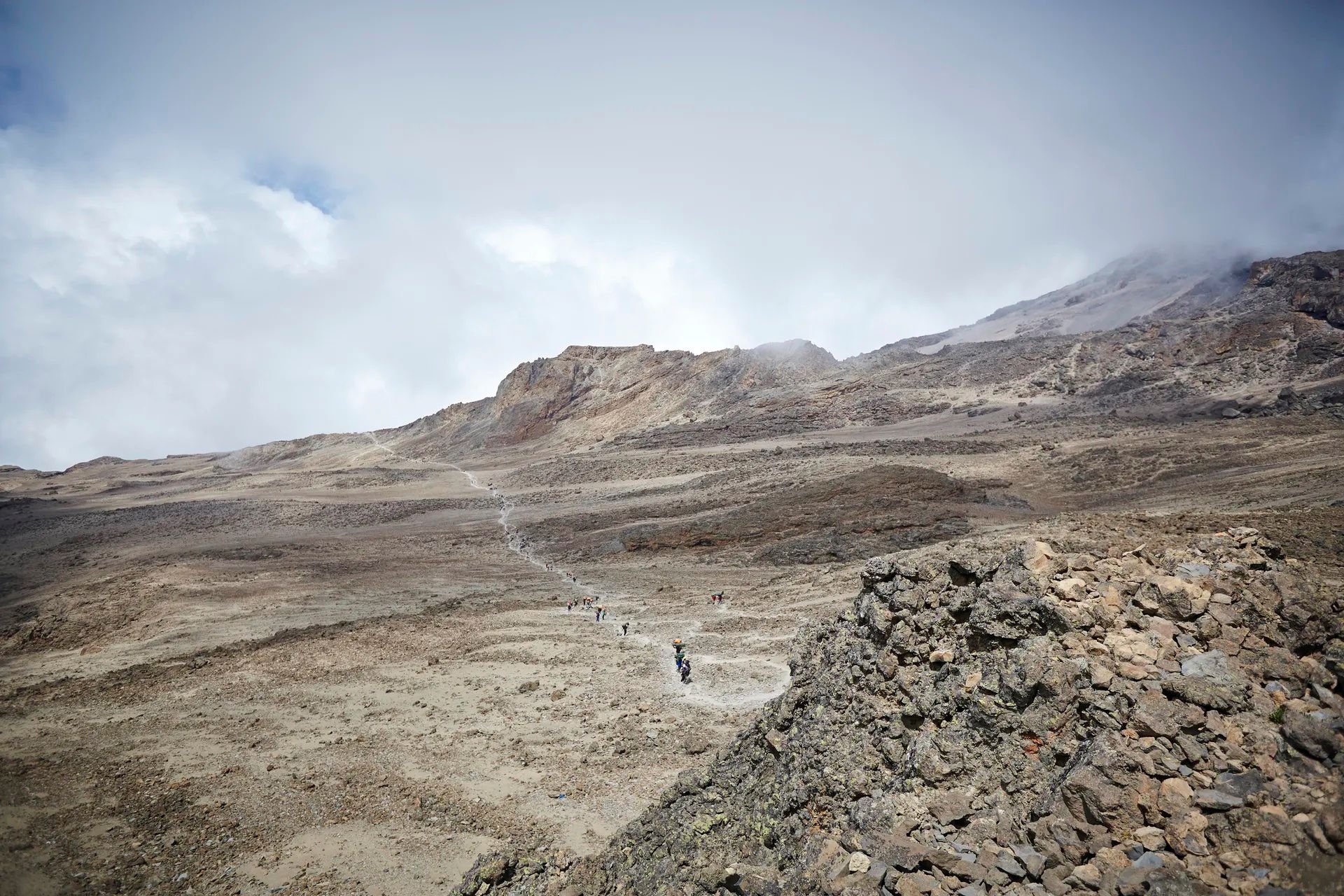 The Machambe Route up Kilimanjaro