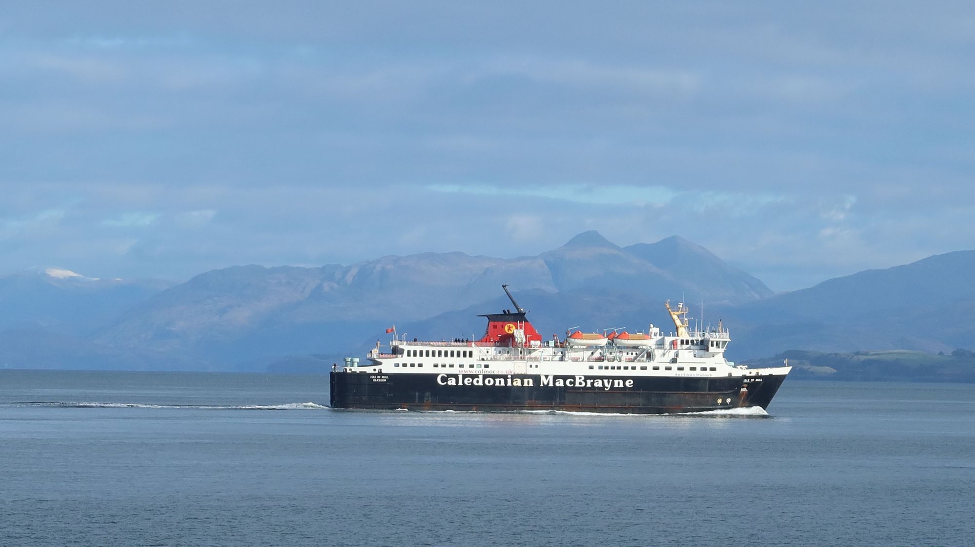 Caledonian MacBrayne CalMac ferry bikepacking