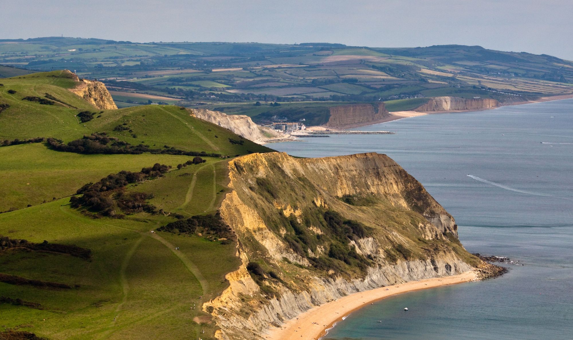 Golden Cap on the Jurassic Coast, Dorset