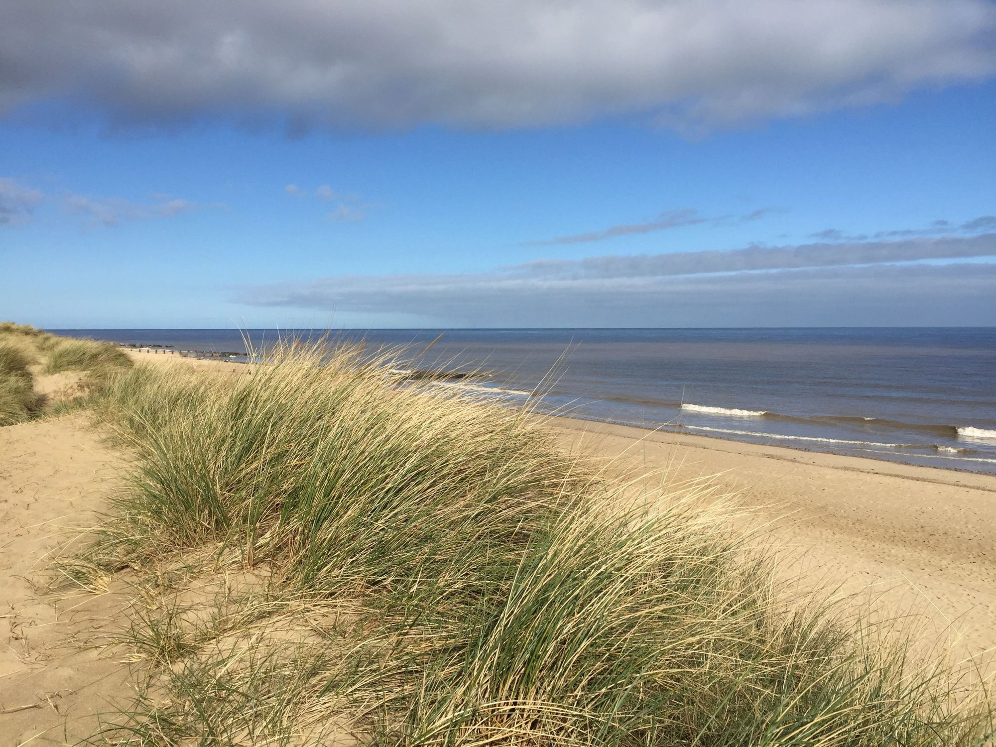 The dunes at Horsey Gap, Norfolk.