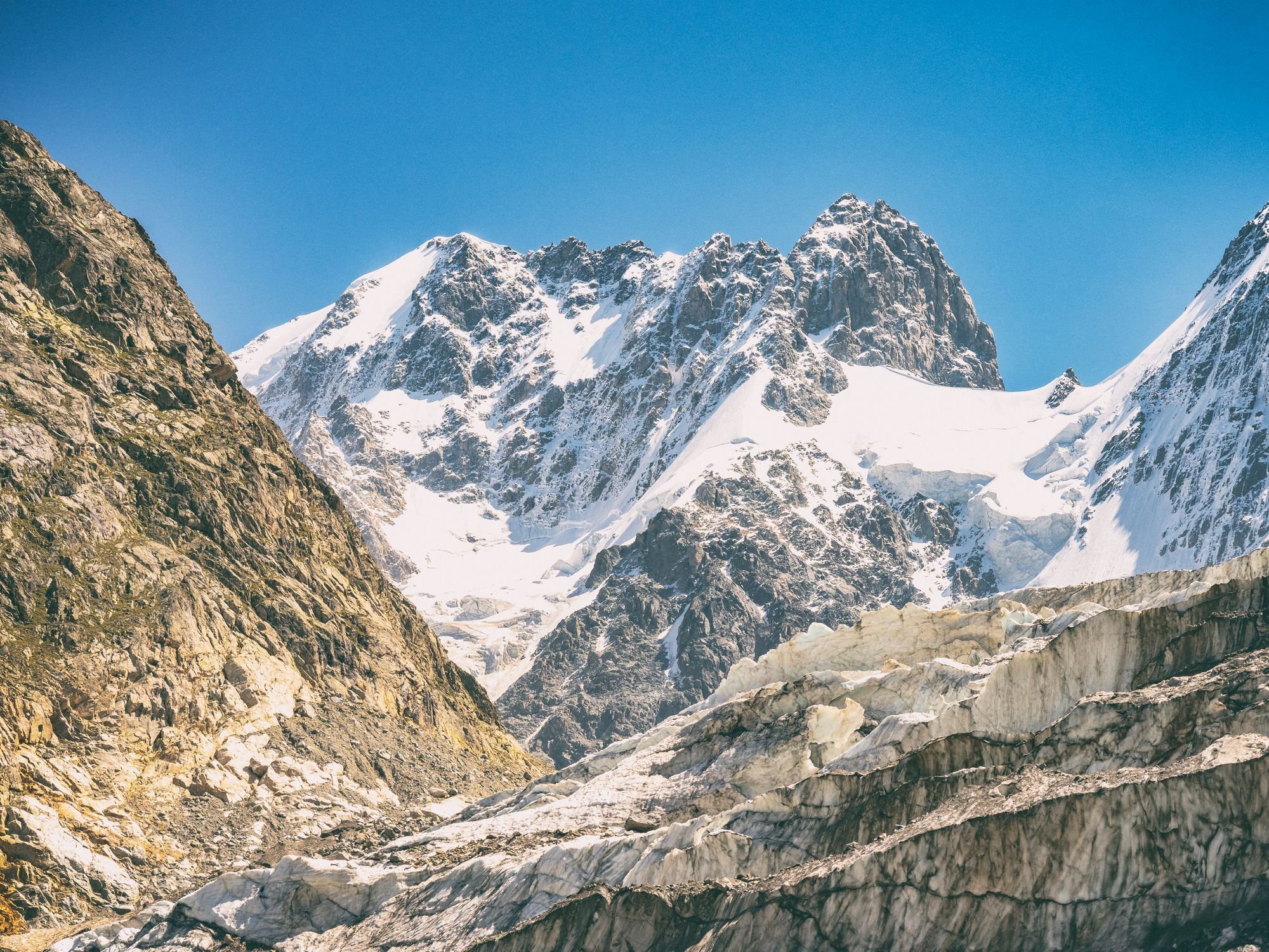 Koshtan-Tau in the Caucasus Mountain Range, Russia