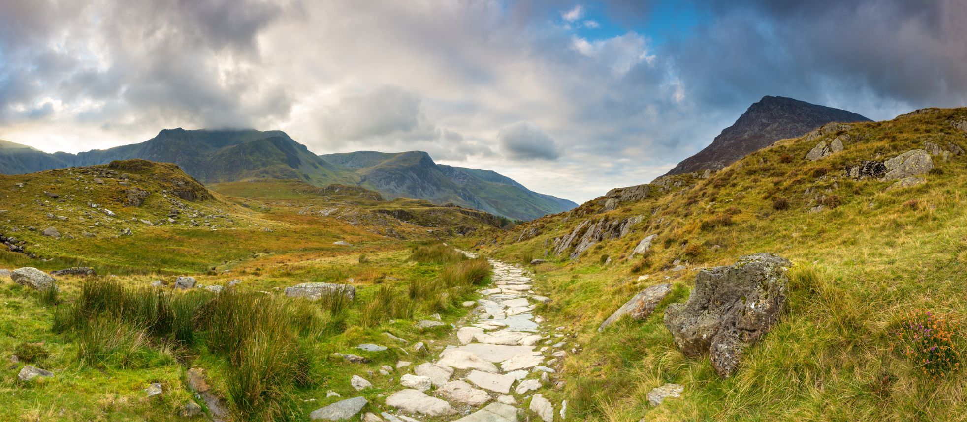 The Llanberis Path in Snowdonia National Park