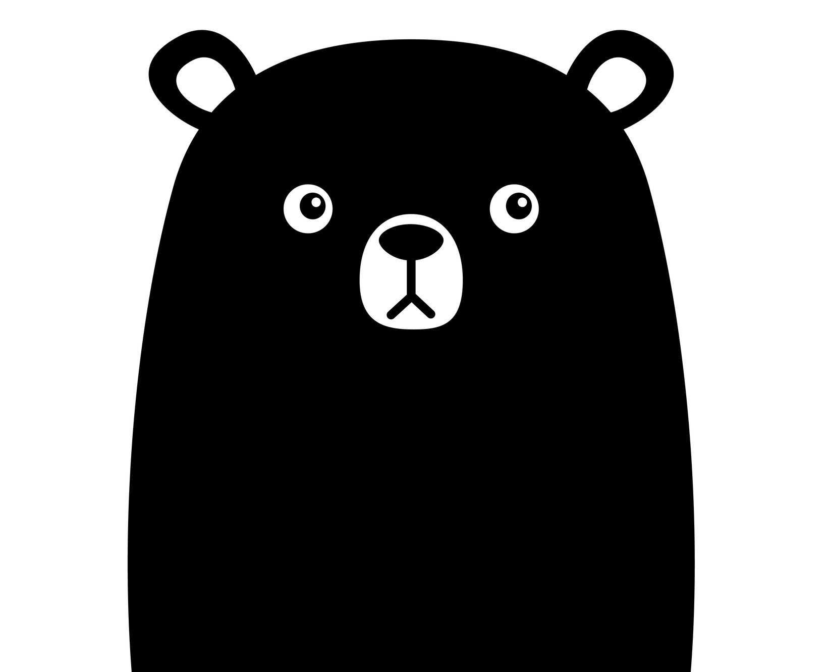 Cartoon of a bear