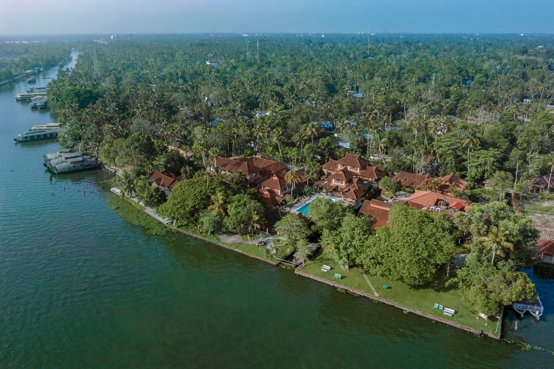 The Punnamada Resort, in the Kerala Backwaters