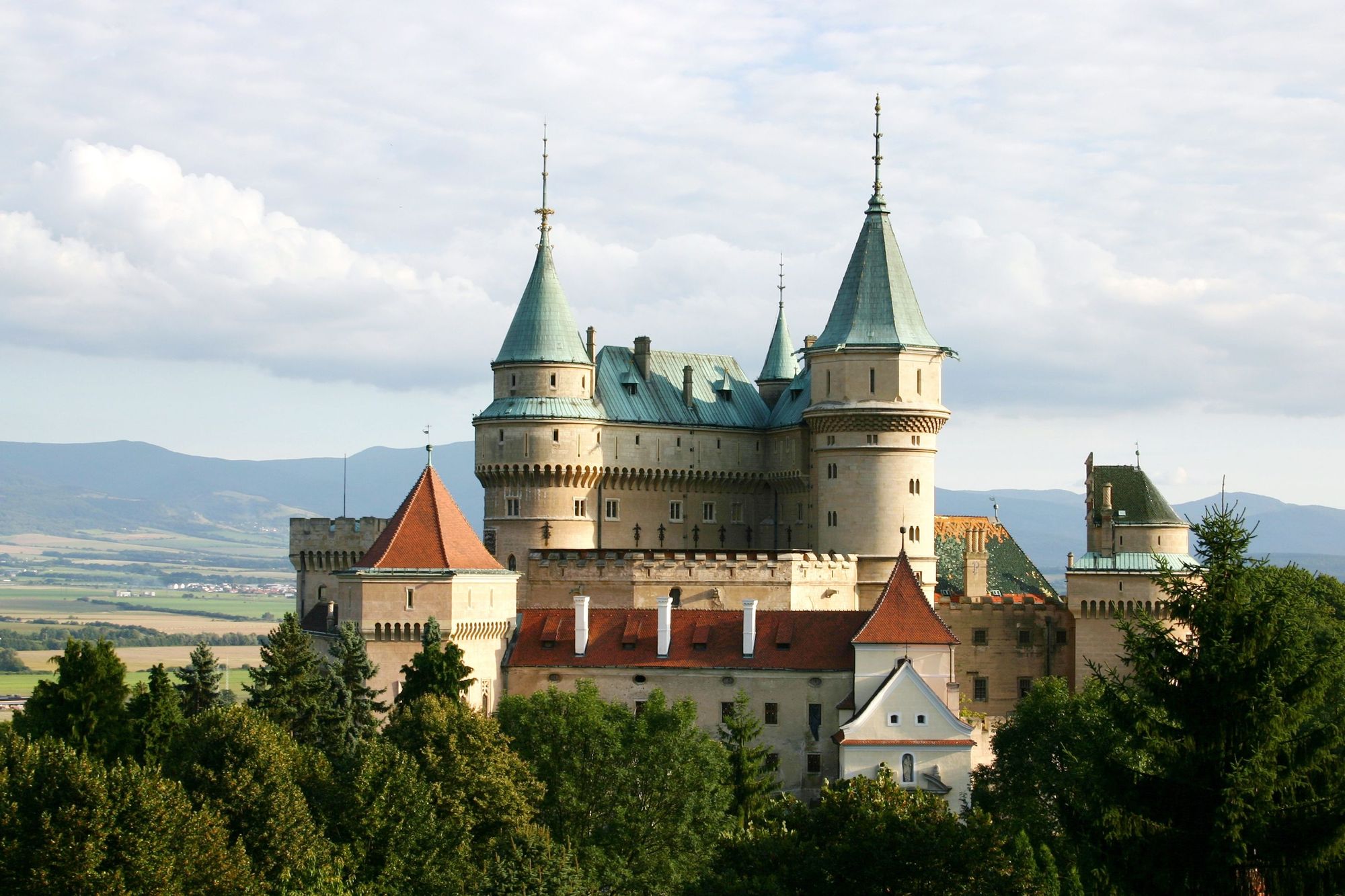 Bojnice Castle in Slovakia.
