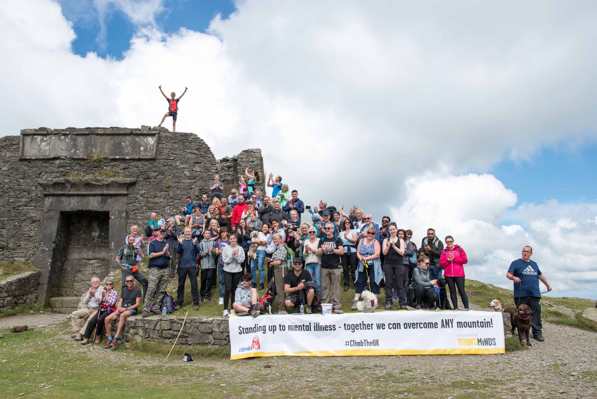An image from Staniforth's Climb the UK challenge. Photo: Jonathan Davies