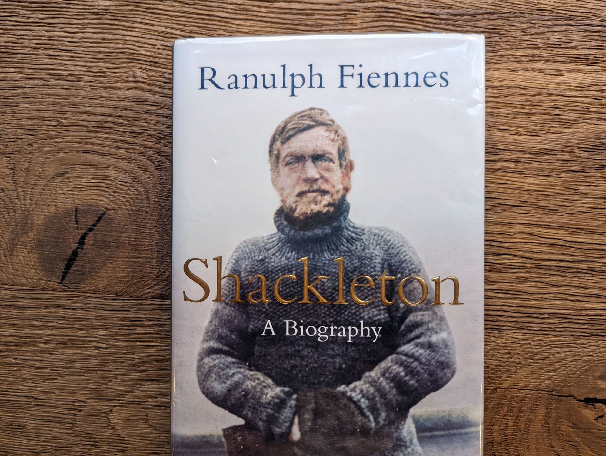Book portrait of Shackleton: A Biography