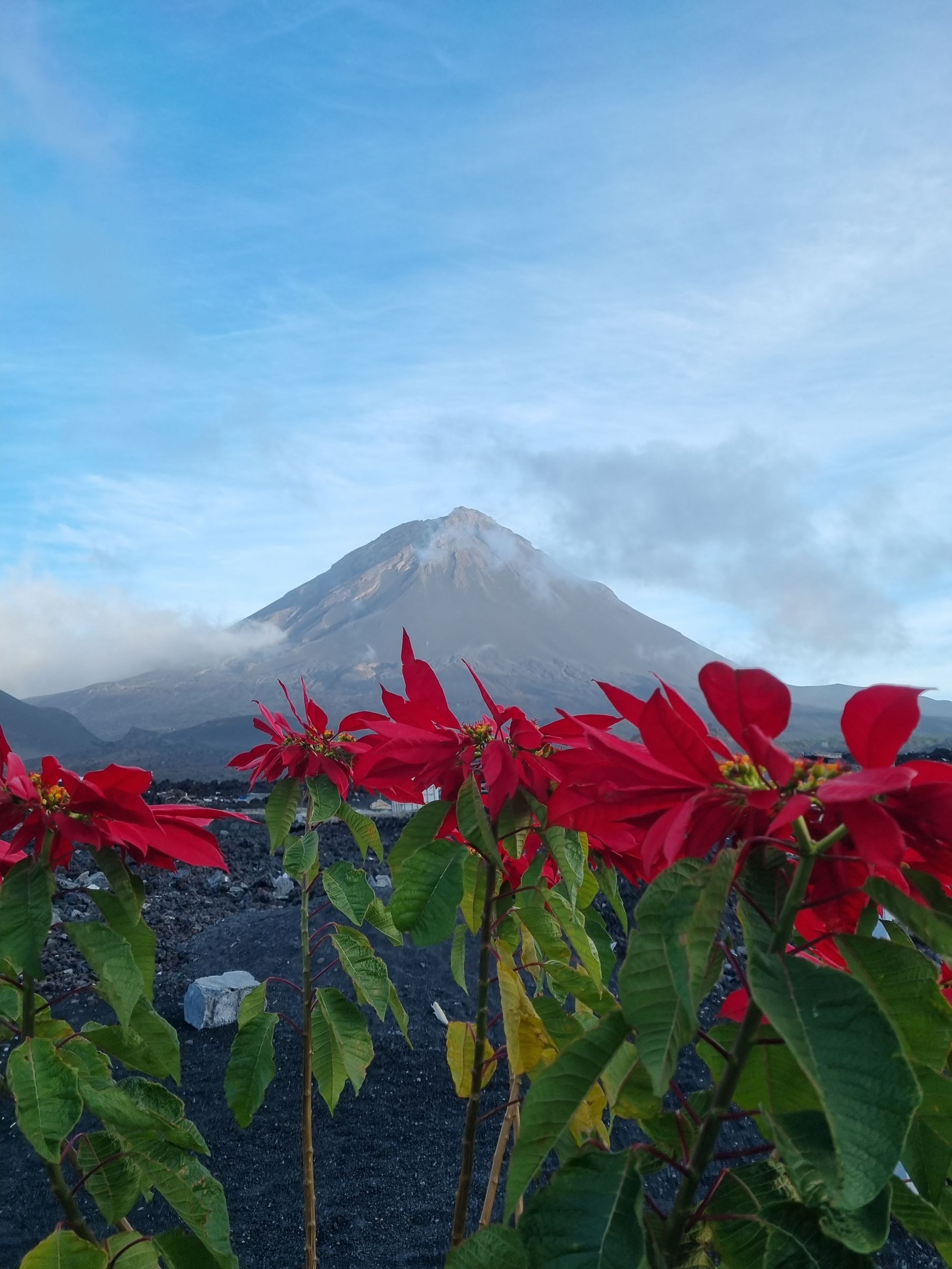 Pico do Fogo, a volcano in Cape Verde