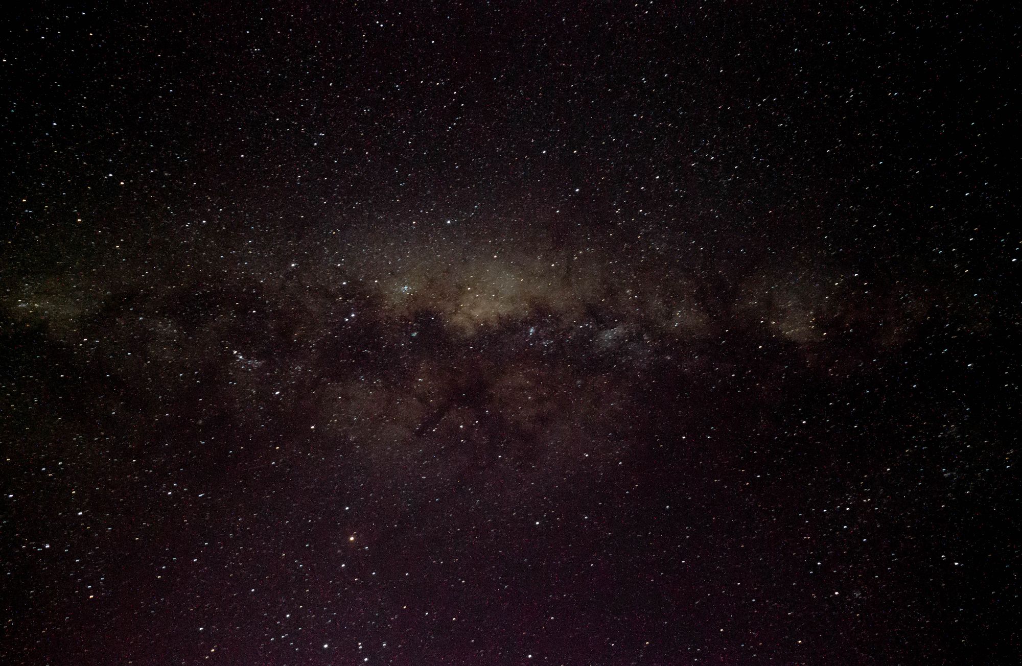 Image of the Milky Way in the night sky.