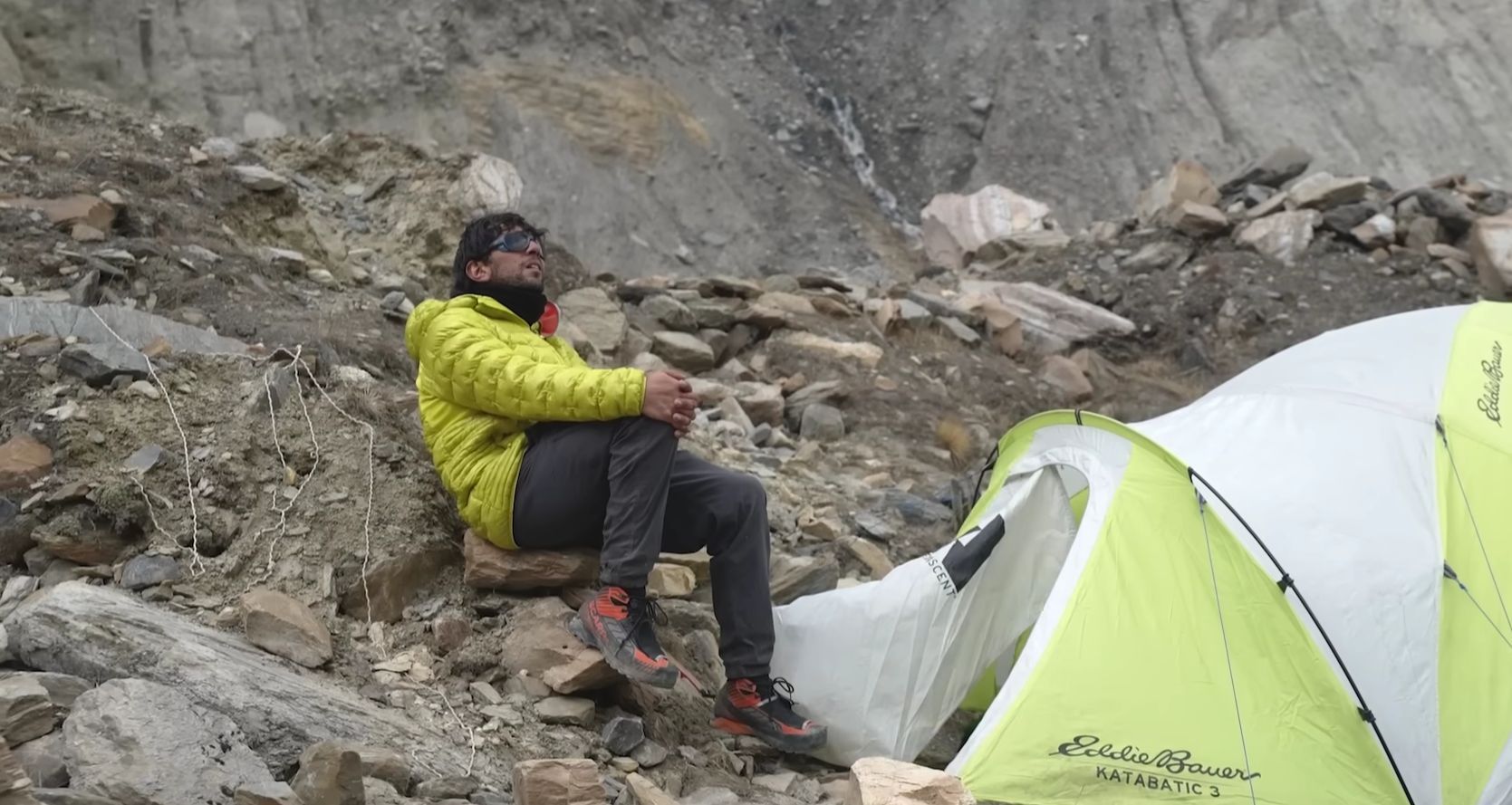 Esteban 'Topo' Mena is a mountain guide, and one of the world's top mountaineers. Screenshot: Dhaulagiri