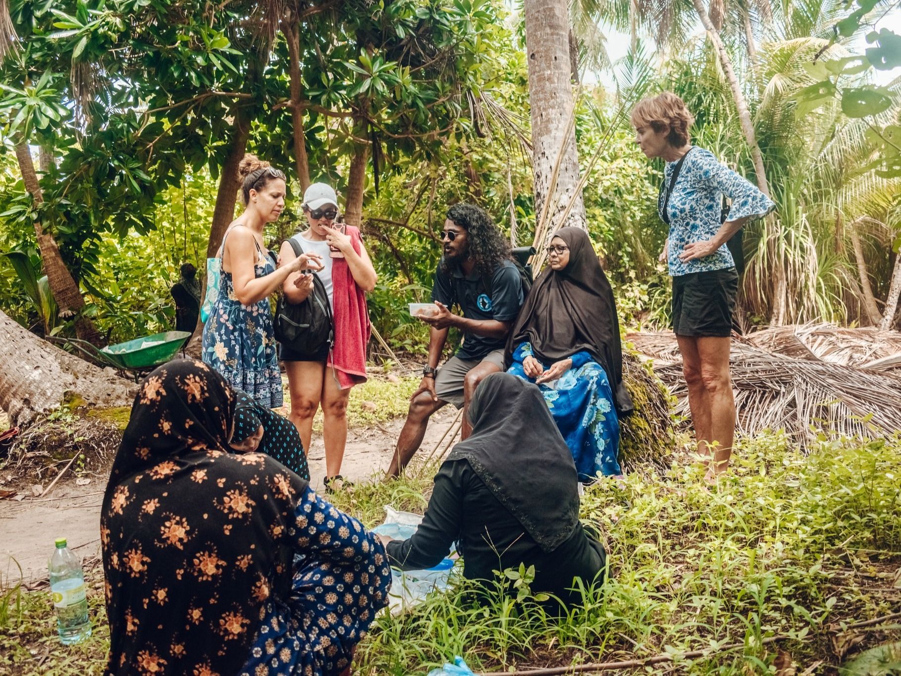 Tehre are community conservation projects are all around the Maldives, many welcoming tourists.